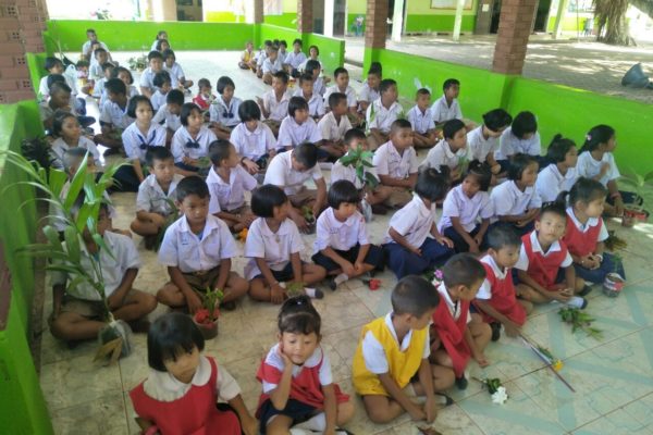 English Camp Volunteer Teaching